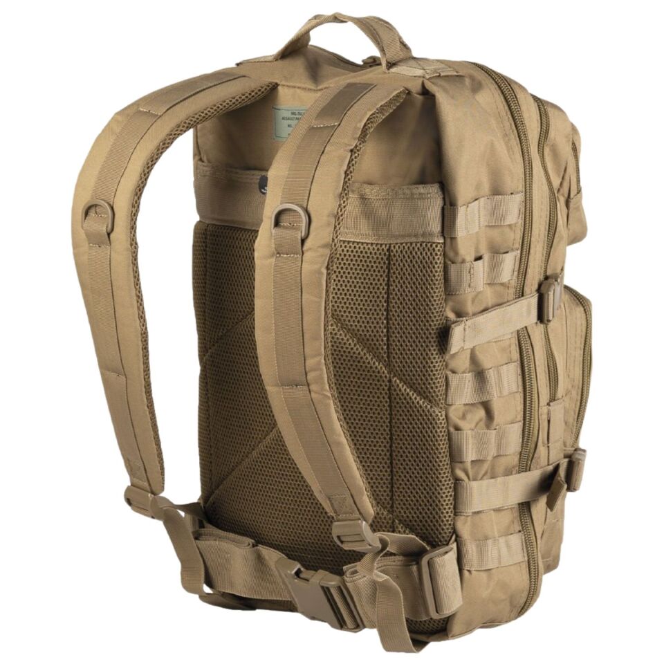Taktikal Sırt Çantası - Mil-Tec Trum - 20 lt - Coyote - (14002005)