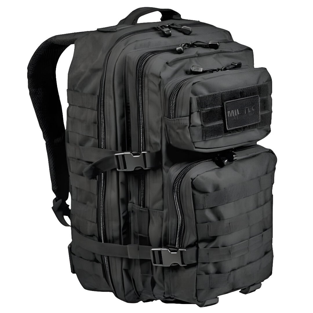 Taktikal Sırt Çantası - Mil-Tec Trum - 36 lt - Siyah - (14002202)