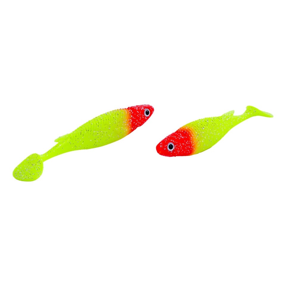 Silikon Balık - 10g 100mm - Fishack PredatorX - UV Boyalı - Solar