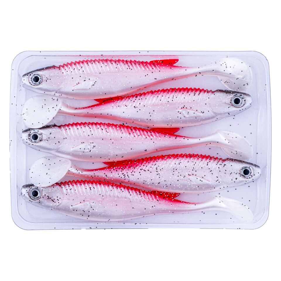 Silikon Balık - 10g 100mm - Fishack PredatorX - Chrome