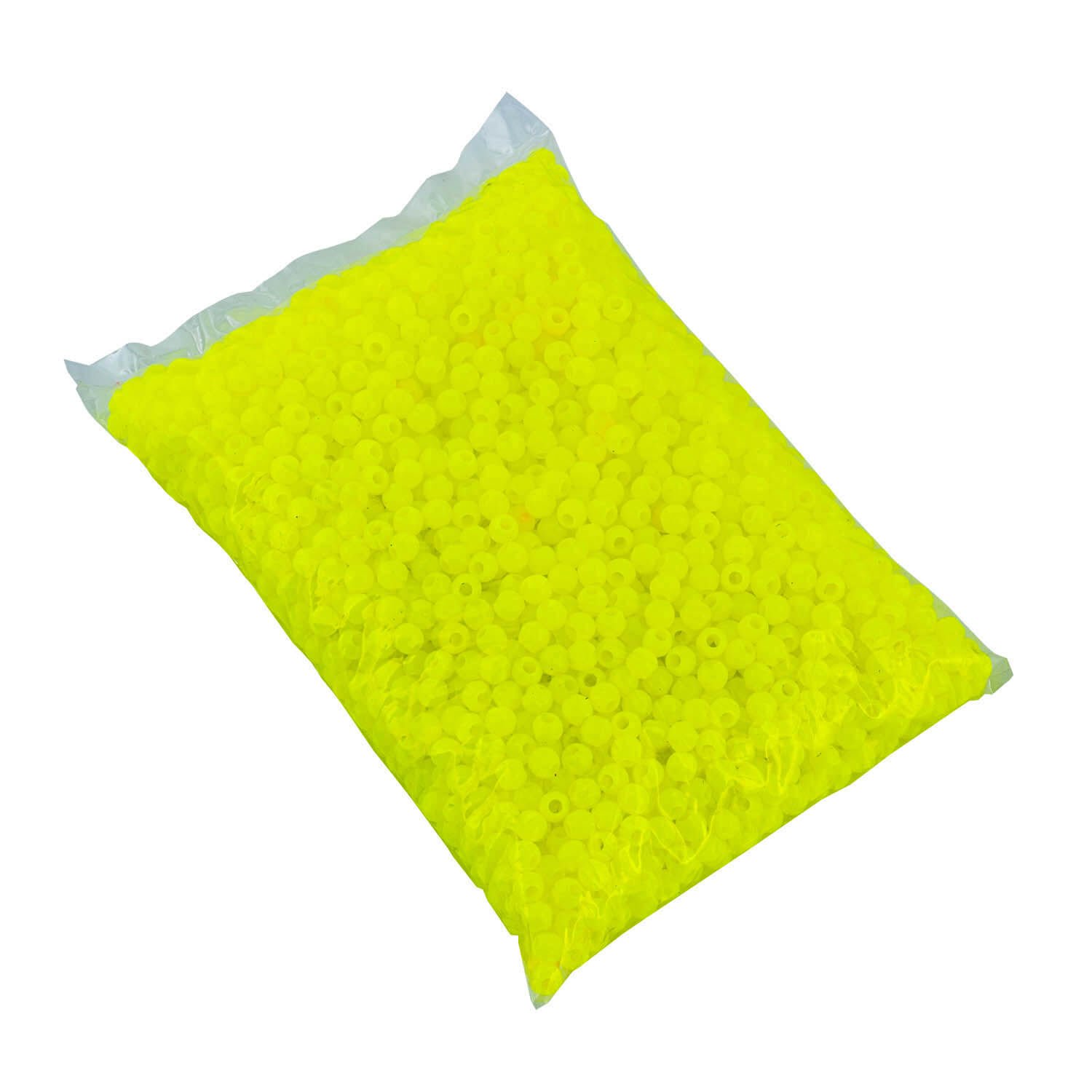 Yüzen Sazan Boncuğu - 10 MM - 1KG - Neon Yeşili