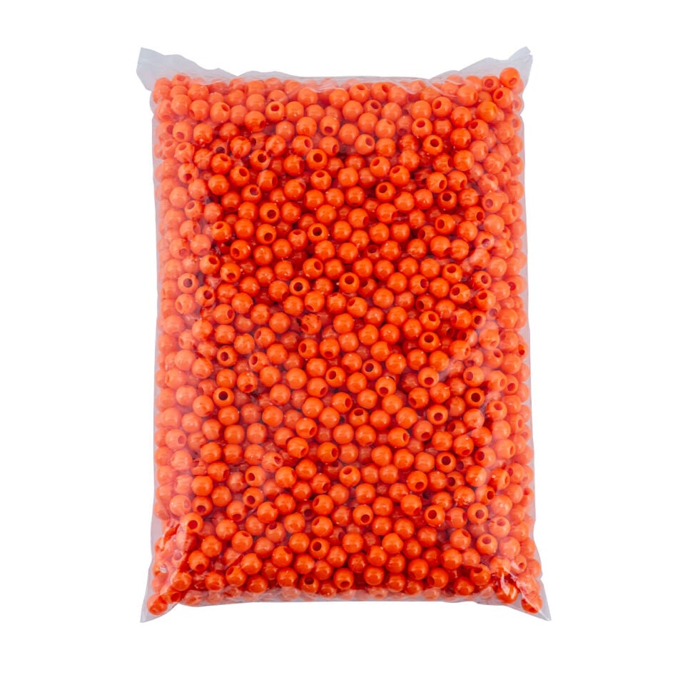 Yüzen Sazan Boncuğu - 10 MM - 1KG - Turuncu