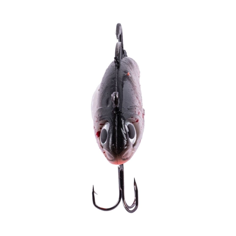 Silikon Balık - 15g 100mm - Üçlü İğneli - Fishack - UV Boyalı - Ember