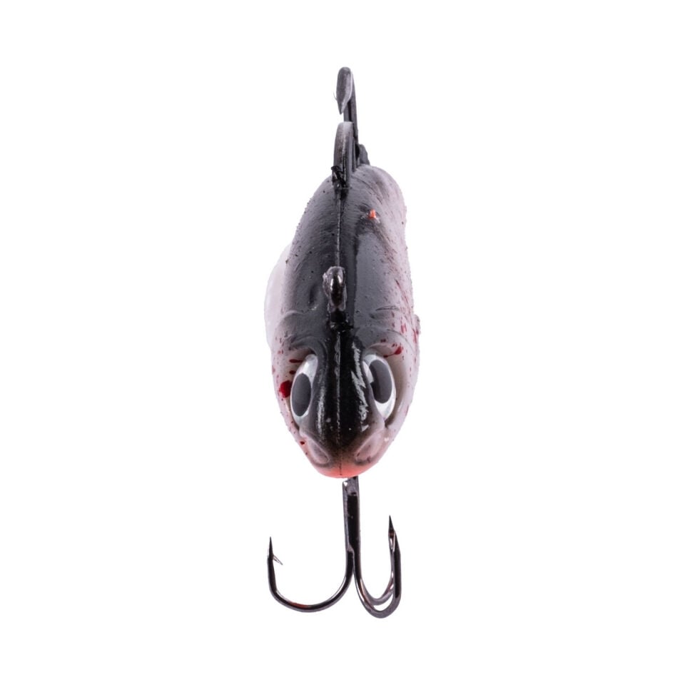 Silikon Balık - 15g 100mm - Üçlü İğneli - Fishack - UV Boyalı - Ember