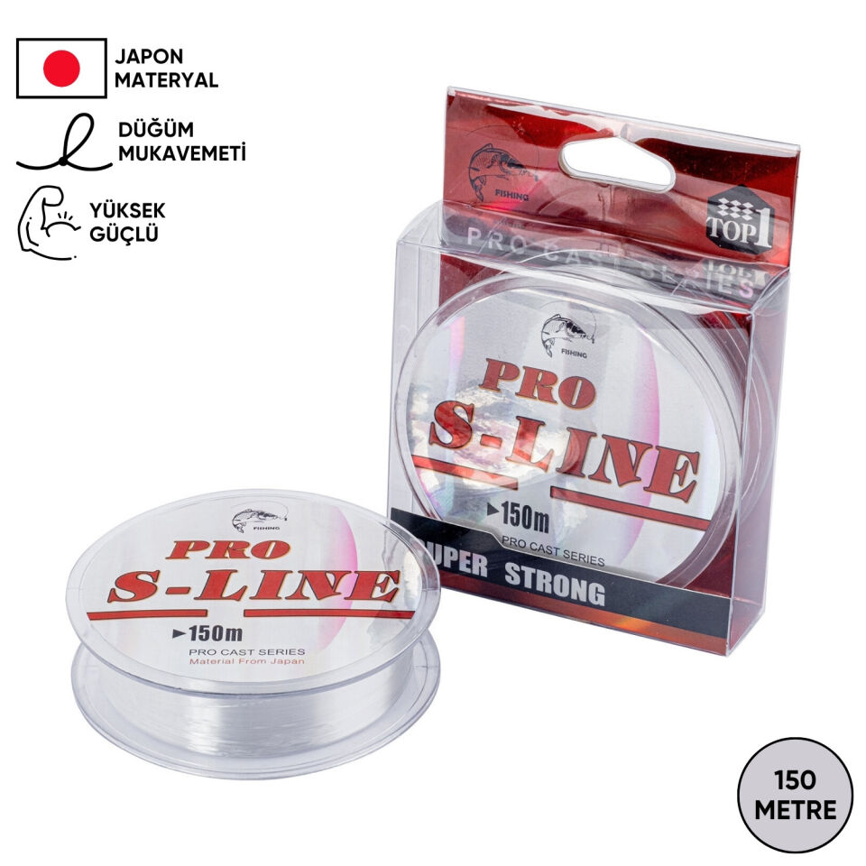 Hayalet Olta Misinası - Japon Materyal - 150 Metre - Pro S-Line - 0,40mm