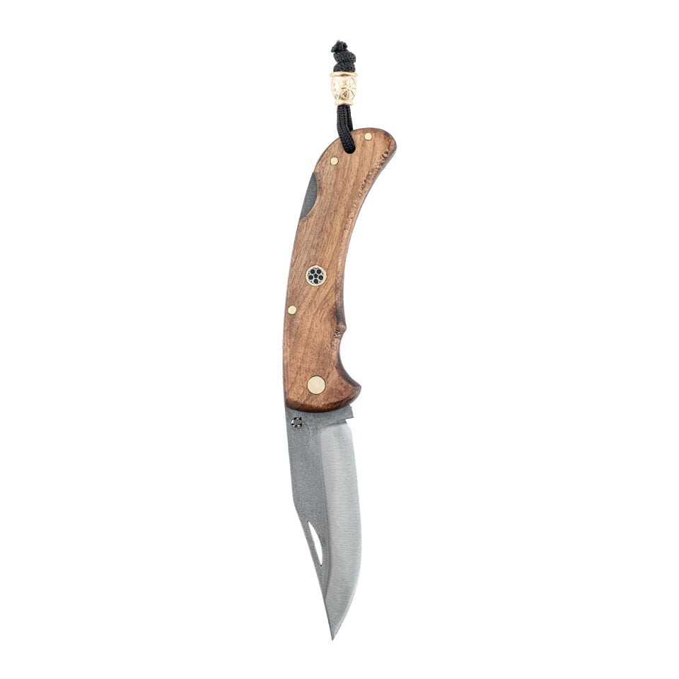 Katlanır Cep Çakısı - Ahşap Saplı - İpli - Savex - 3279