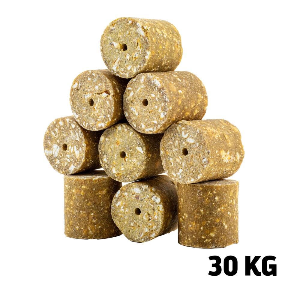 Sazan Yemi - Delikli Küspe - Mısır - Silindir - 30 Kg