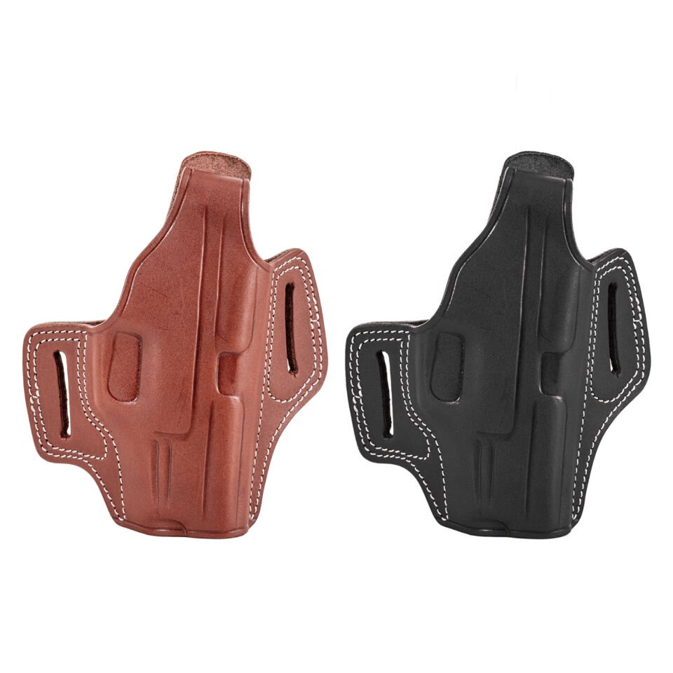 Savage Kelebek Belt Tabanca Kılıfı - Deri - Sarsılmaz HS9 - Siyah