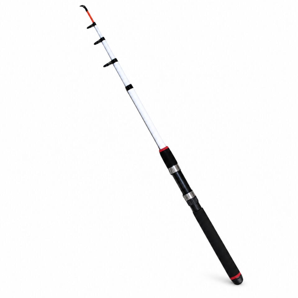 Teleskopik Olta Kamışı - Dolphin - 300cm 50/150 gr - Beyaz