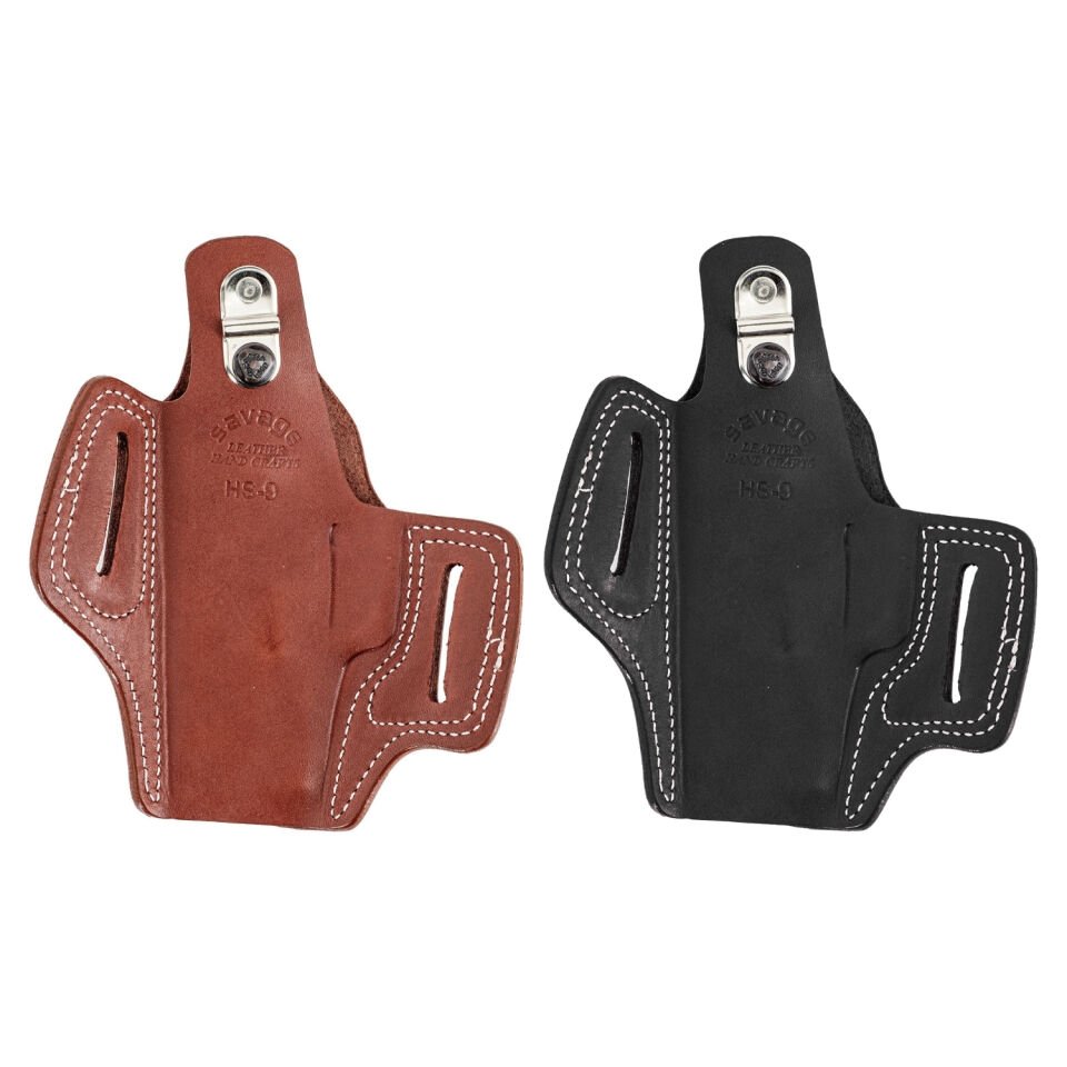 Savage Kelebek Belt Tabanca Kılıfı - Deri - Sarsılmaz HS9 - Kahve