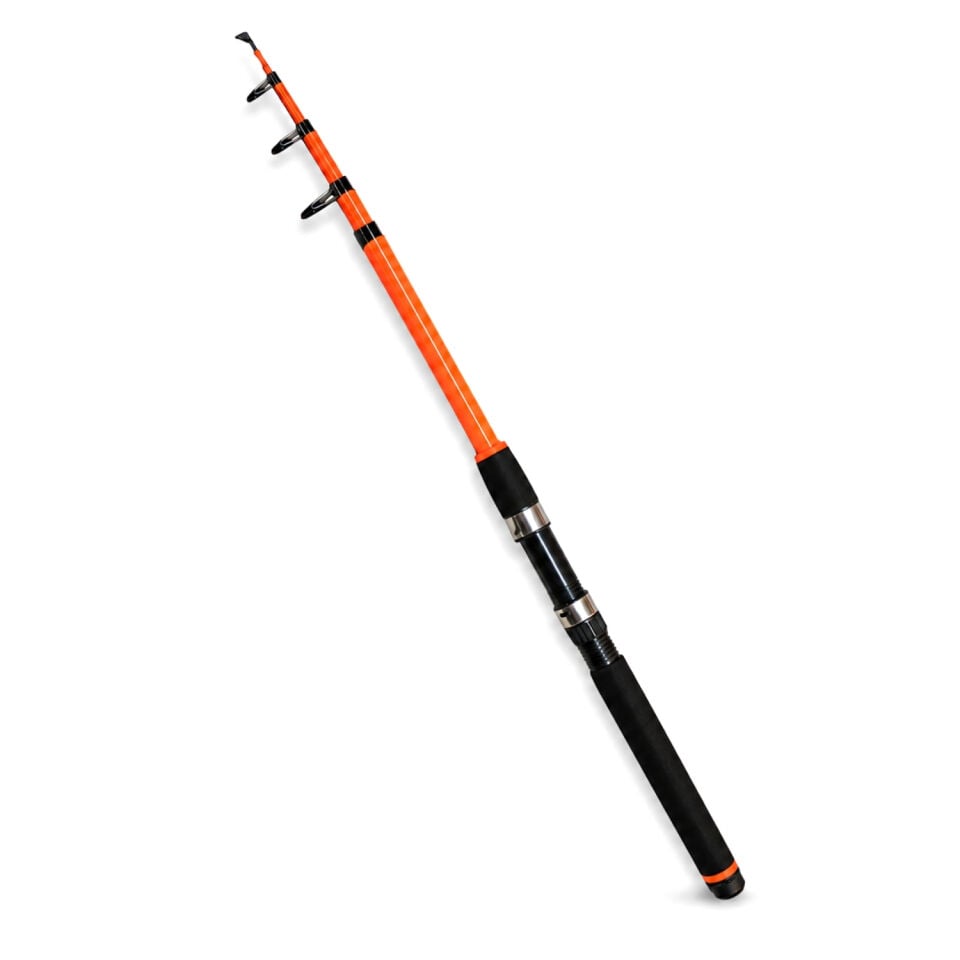 Teleskopik Olta Kamışı - Dolphin - 270cm 50/150 gr - Turuncu