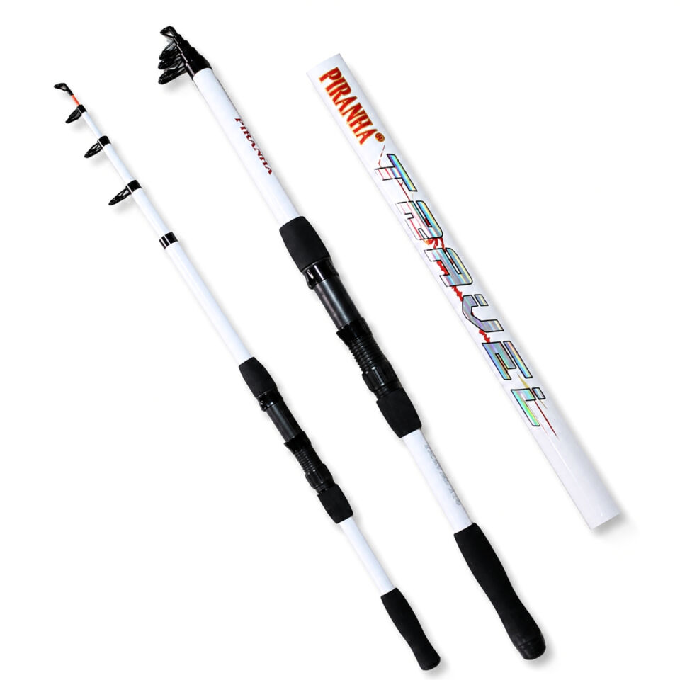 Teleskopik Olta Kamışı - Travel - 270cm 50/150 gr - Beyaz