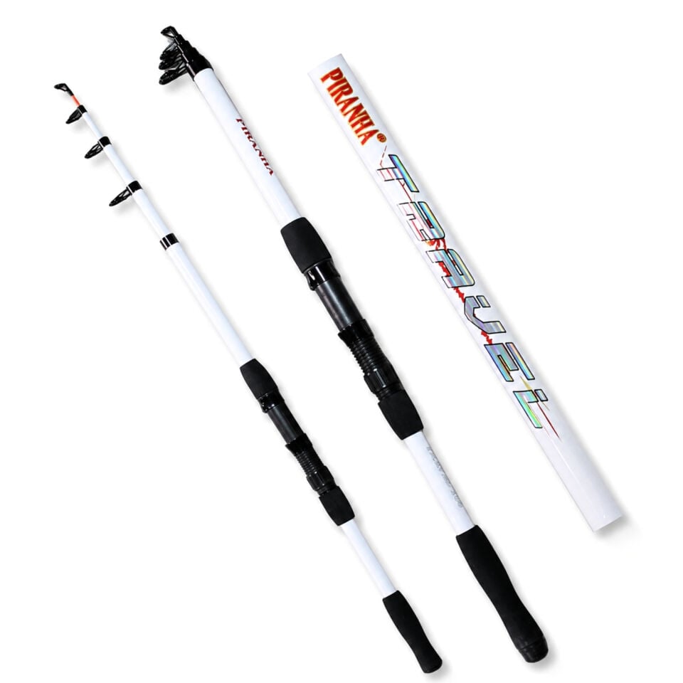 Teleskopik Olta Kamışı - Travel - 270cm 50/150 gr - Beyaz