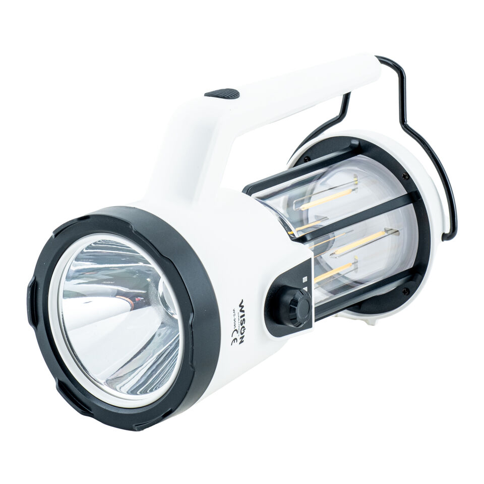 Şarj Edilebilir El Feneri & Kamp Lambası - Wison - 5 Watt