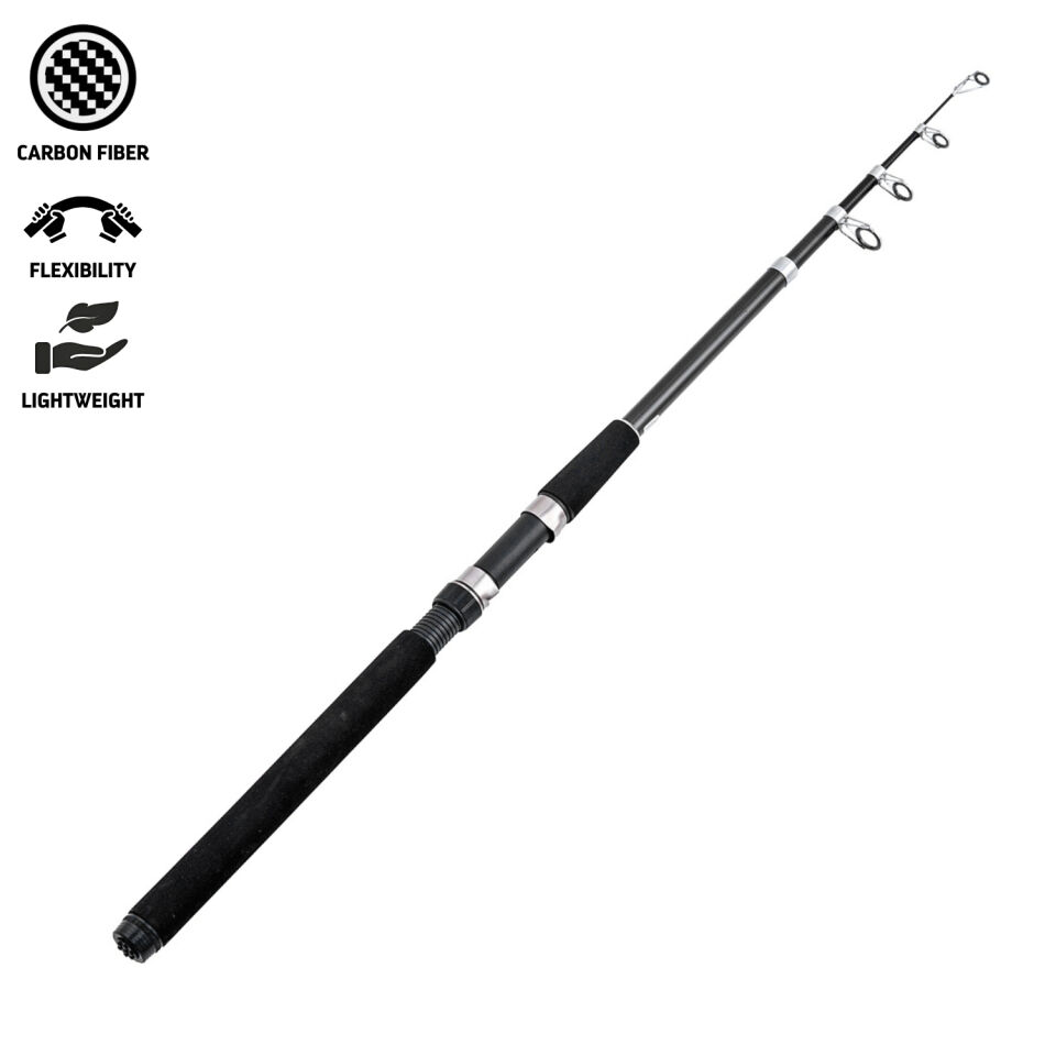 Teleskopik Karbon Spin LRF Olta Kamışı - Zeus - 240cm 5/25 GR