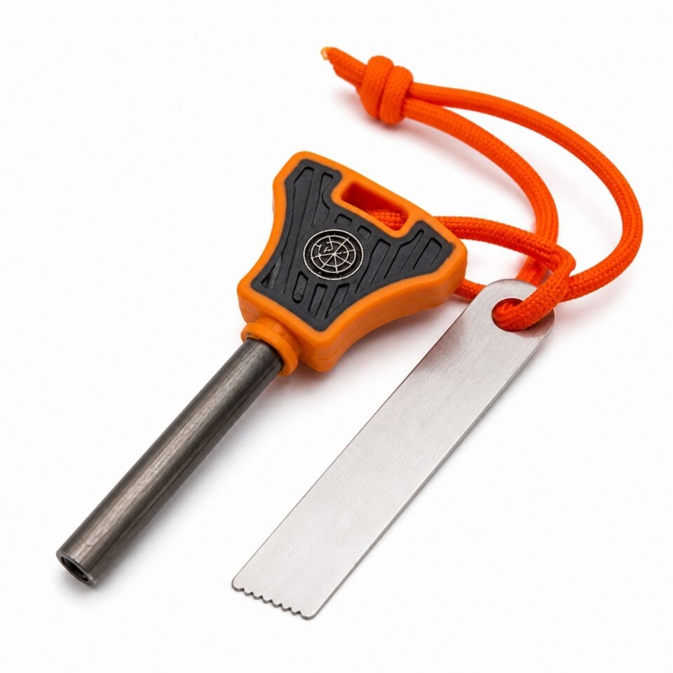 Kamp Acil Durum Ateş Başlatıcı - Magnezyum Çubuğu 7cm (SW-099)