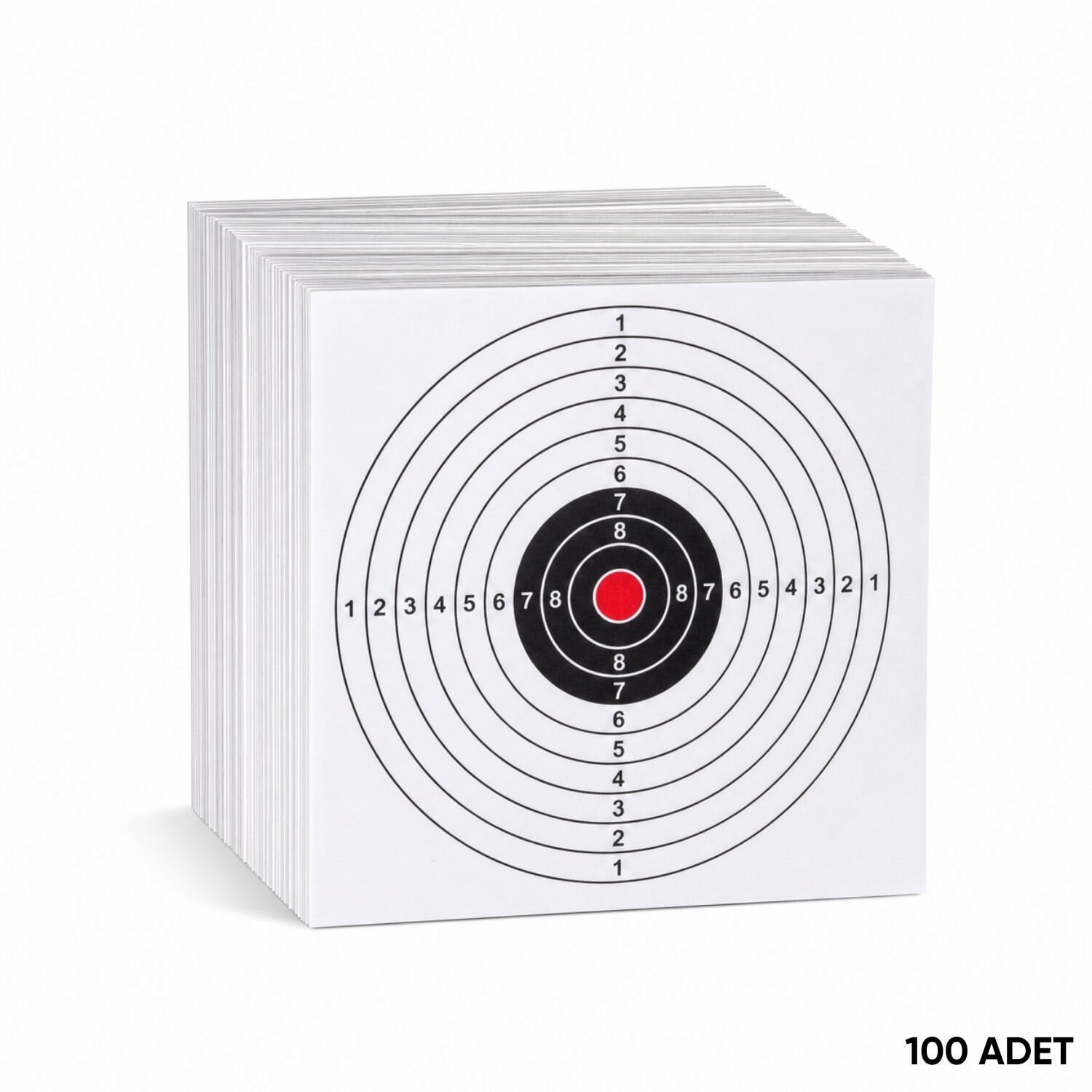 Airsoft Hedef Kağıdı 100'lü