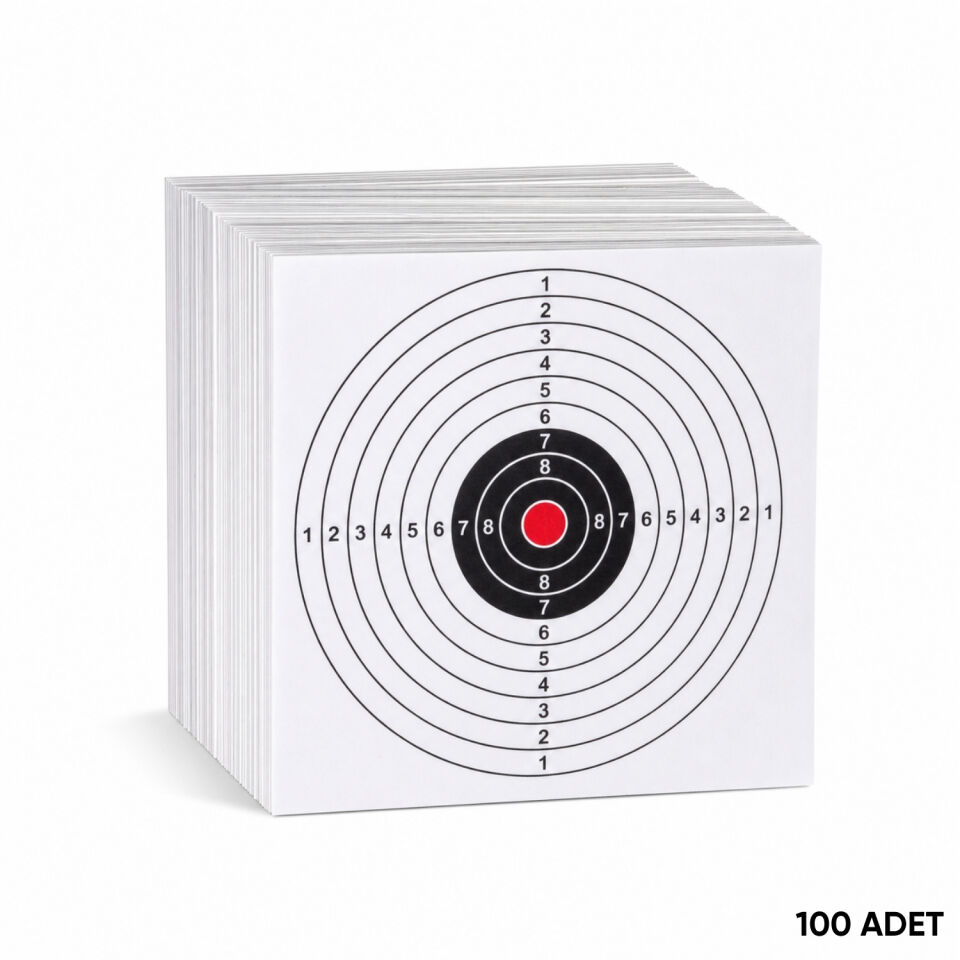 Airsoft Hedef Kağıdı 100'lü