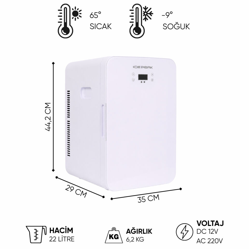 Termoelektrikli Buzdolabı - IcePeak ChillCUBE - 22 lt - 300738