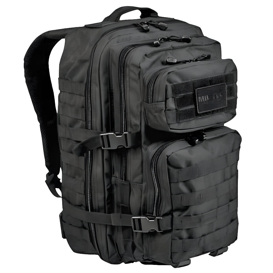 Taktikal Sırt Çantası - Mil-Tec Trum - 20 lt - Siyah - (14002002)