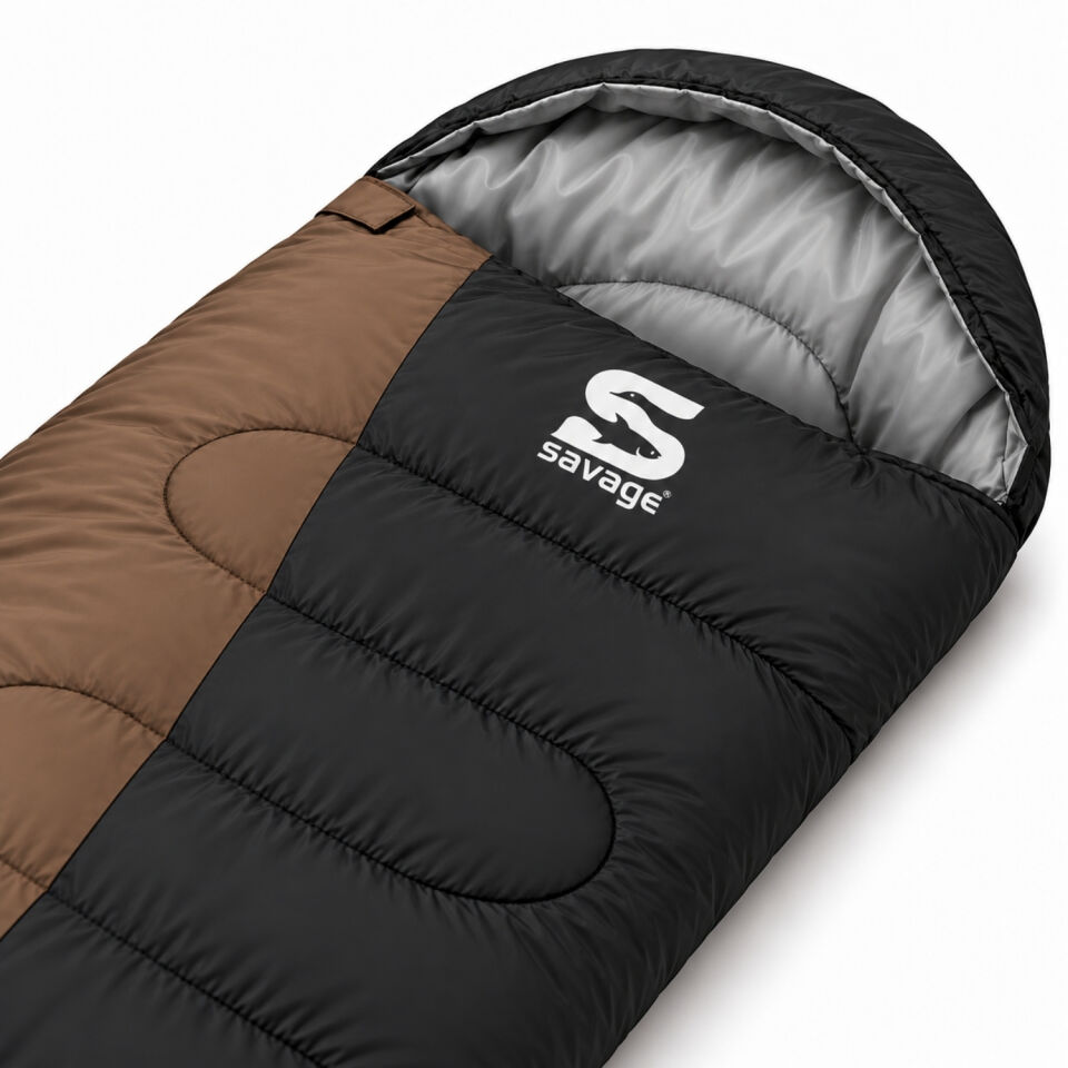 Kamp Uyku Tulumu - Mont Blanc - Kahve - Extreme -15C° - Savage YS-507