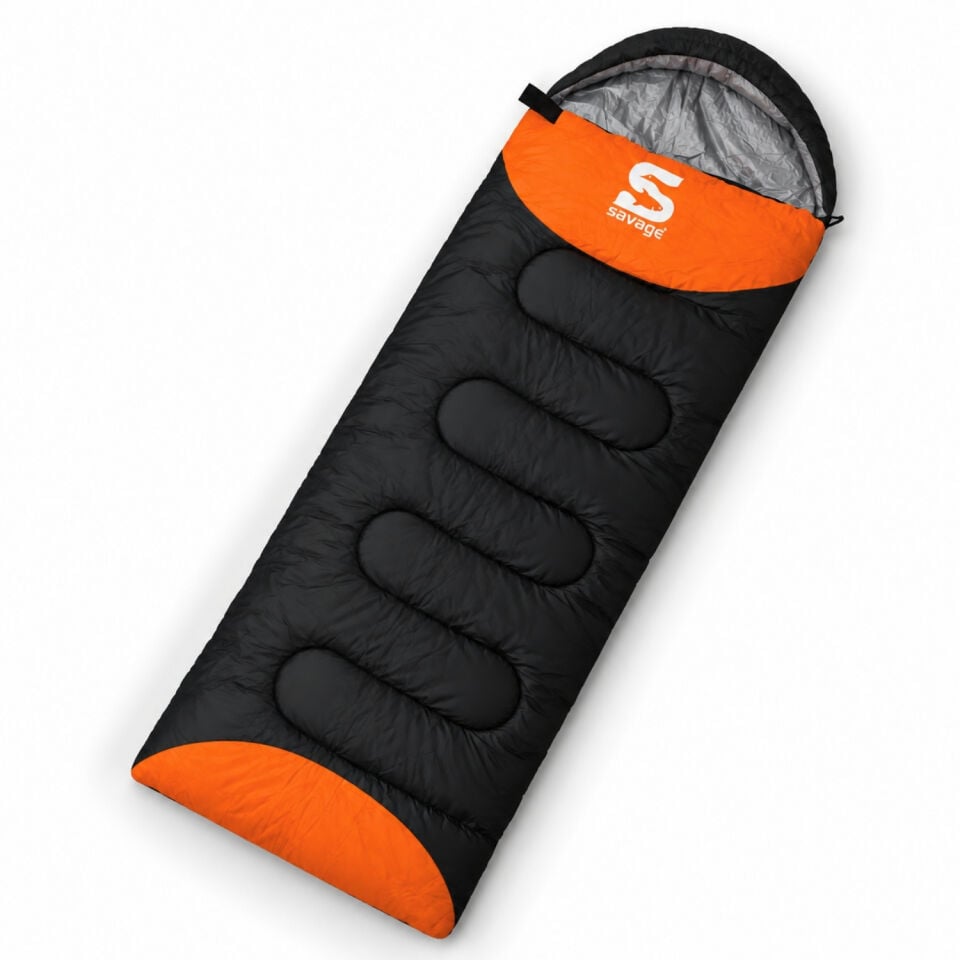Kamp Uyku Tulumu - Blink - Portakal - Extreme -20C° - Savage YS-509