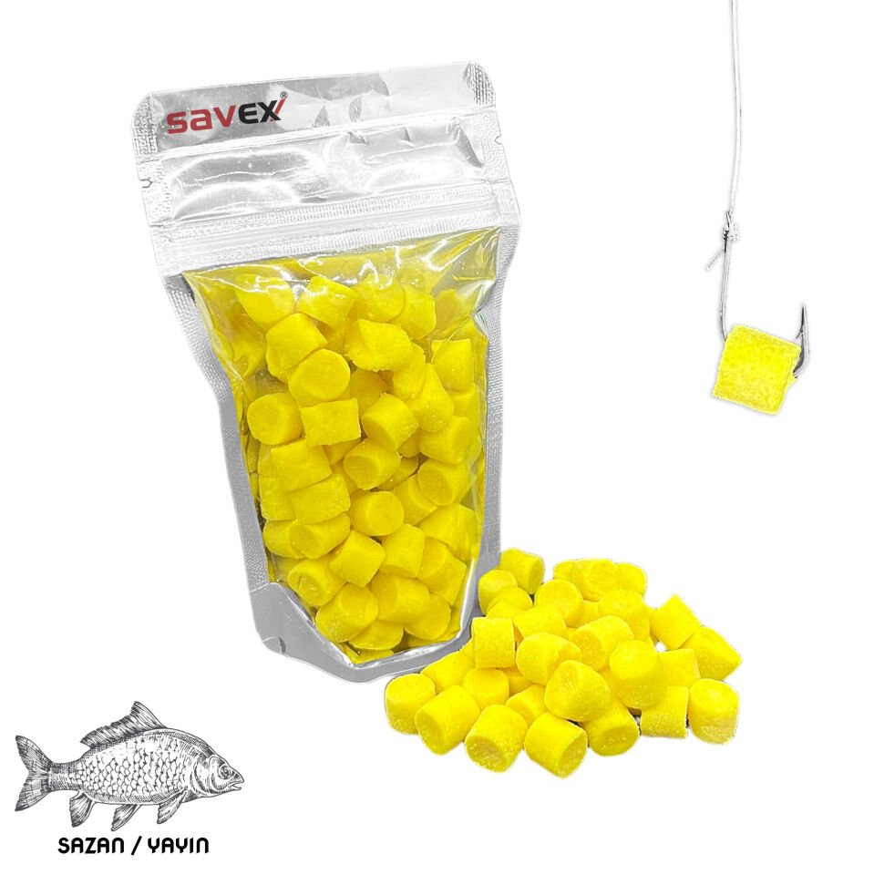 Kesme Sazan / Yayın Hamuru - İğne Yemi - Sarı-Anason 80 Gr