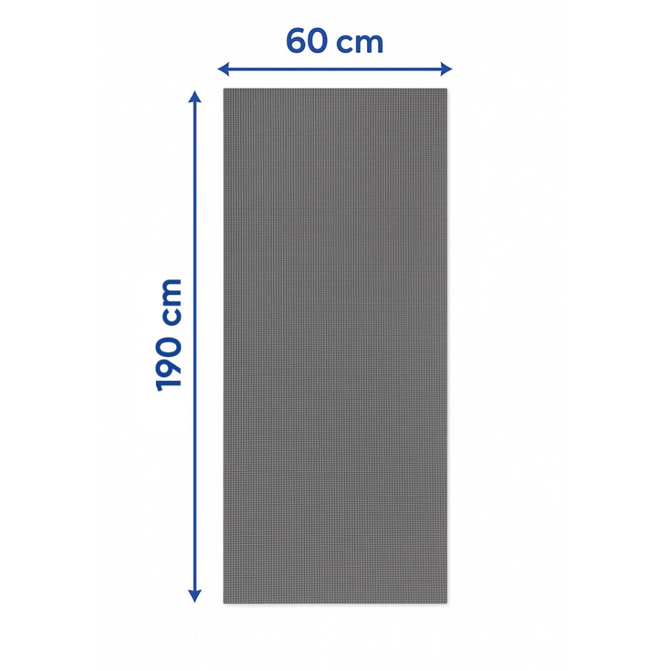 Kamp Matı -  Argeus - 10mm Foam Mat - Gri - (60*190 cm)