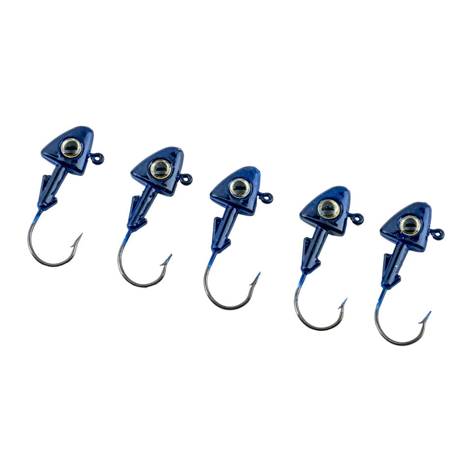 Kurşunlu Jighead Zoka - 6g - Fishack - Mavi (XHA07) - 5 Adet