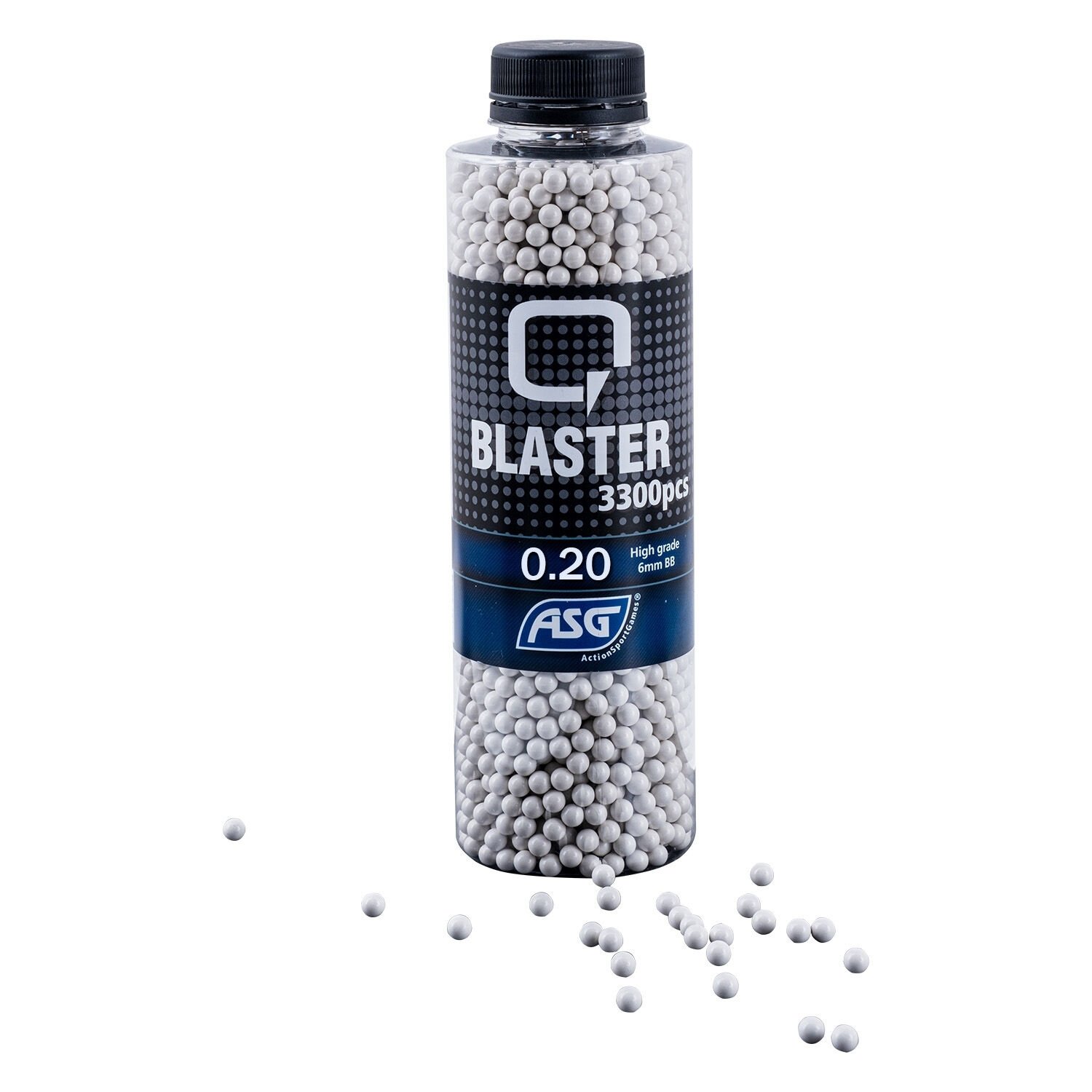 Plastik Bilye 6mm - 0.20 gr - 3300'lü