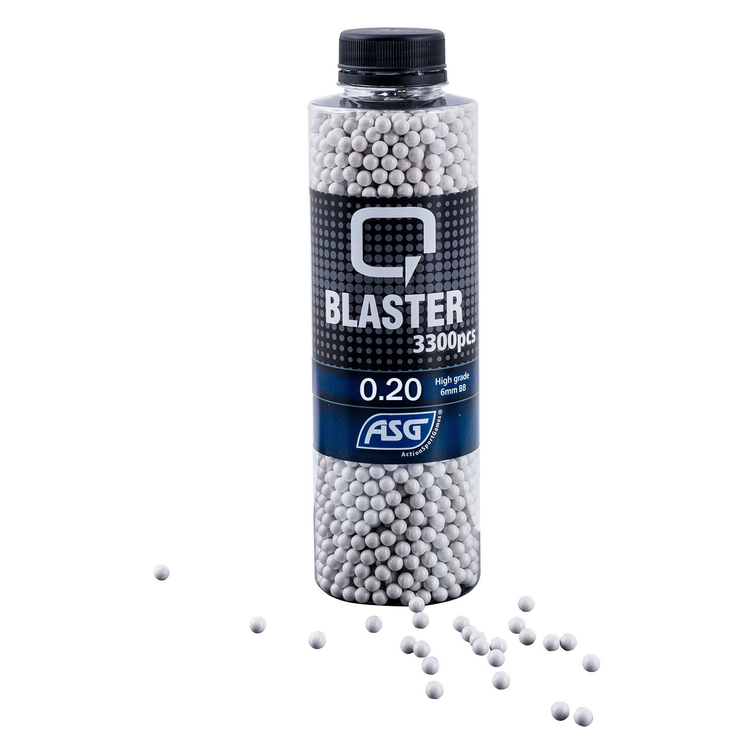 Plastik Bilye 6mm - 0.20 gr - 3300'lü