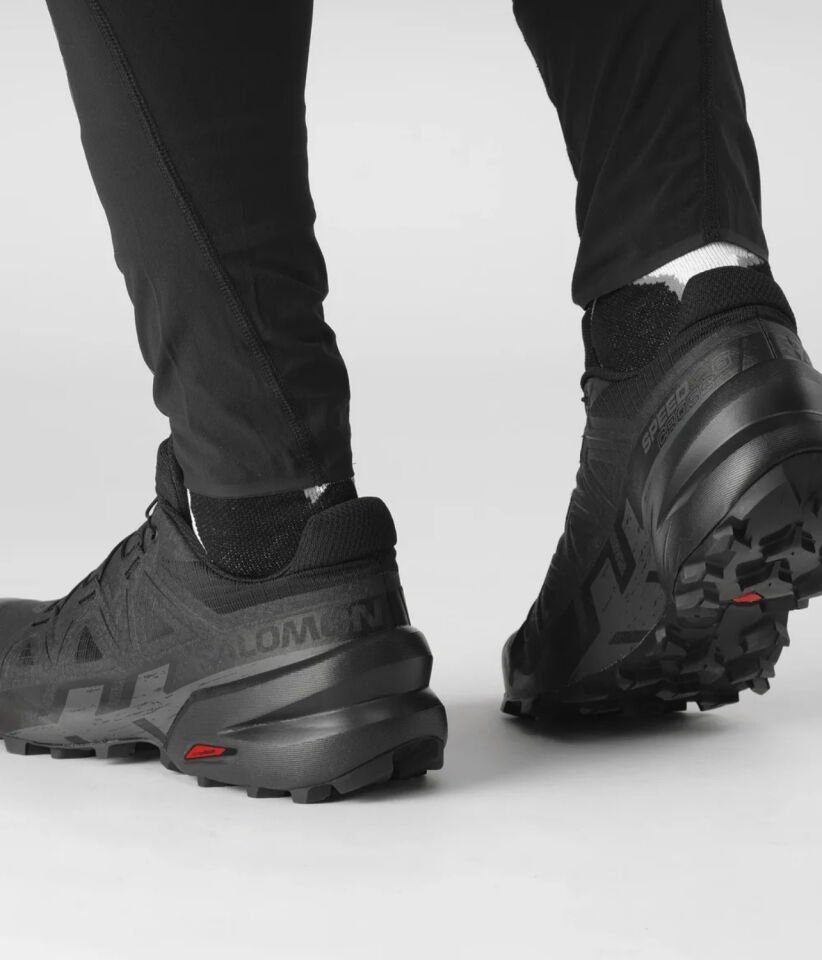 Salomon Speedcross 6 Erkek Koşu Ayakkabısı - Black/Black/Phantom