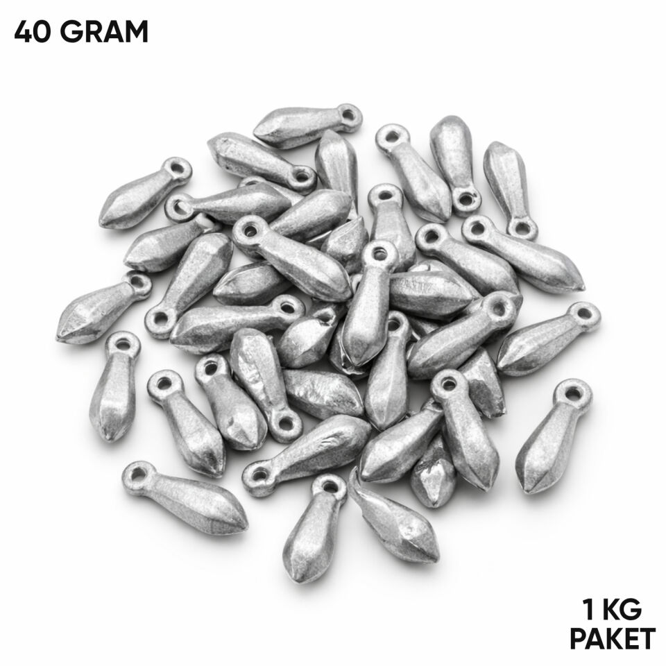Armut Kurşun - Dip Olta Kurşunu - 40gr (1 KG)