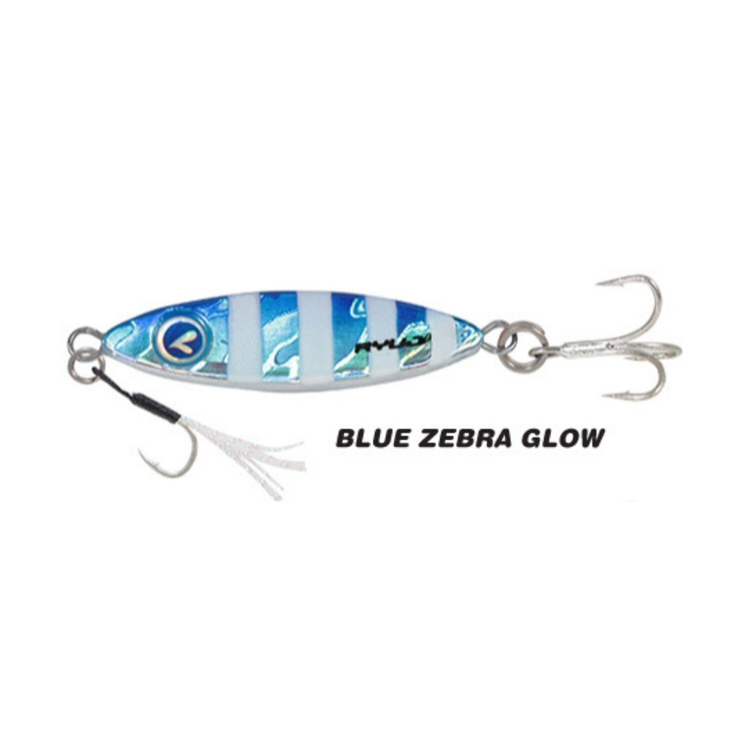 Metal Jig Yem - Ryuji Zuby - 32mm 6.6gr - Blue Zebra Glow
