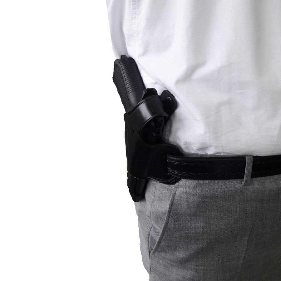 Savage Yarım Kelebek Tabanca Kılıfı Ruger - Siyah