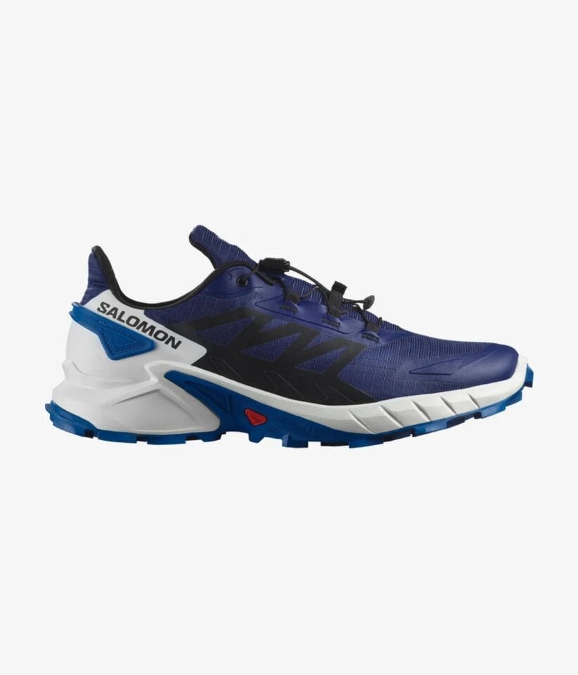 Salomon Supercross 4 Erkek Koşu Ayakkabısı - Blue Print/Black/Lapis Blue
