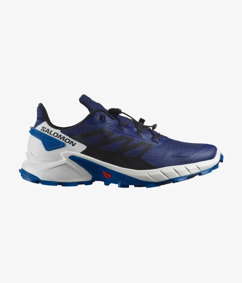 Salomon Supercross 4 Erkek Koşu Ayakkabısı - Blue Print/Black/Lapis Blue