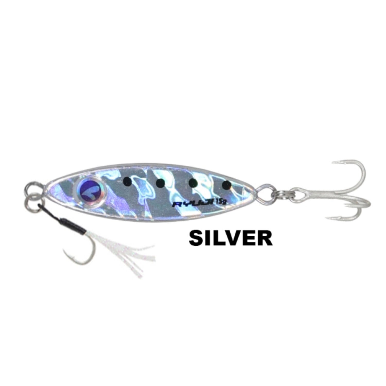 Metal Jig Yem - Ryuji Zuby - 43mm 15gr - Silver