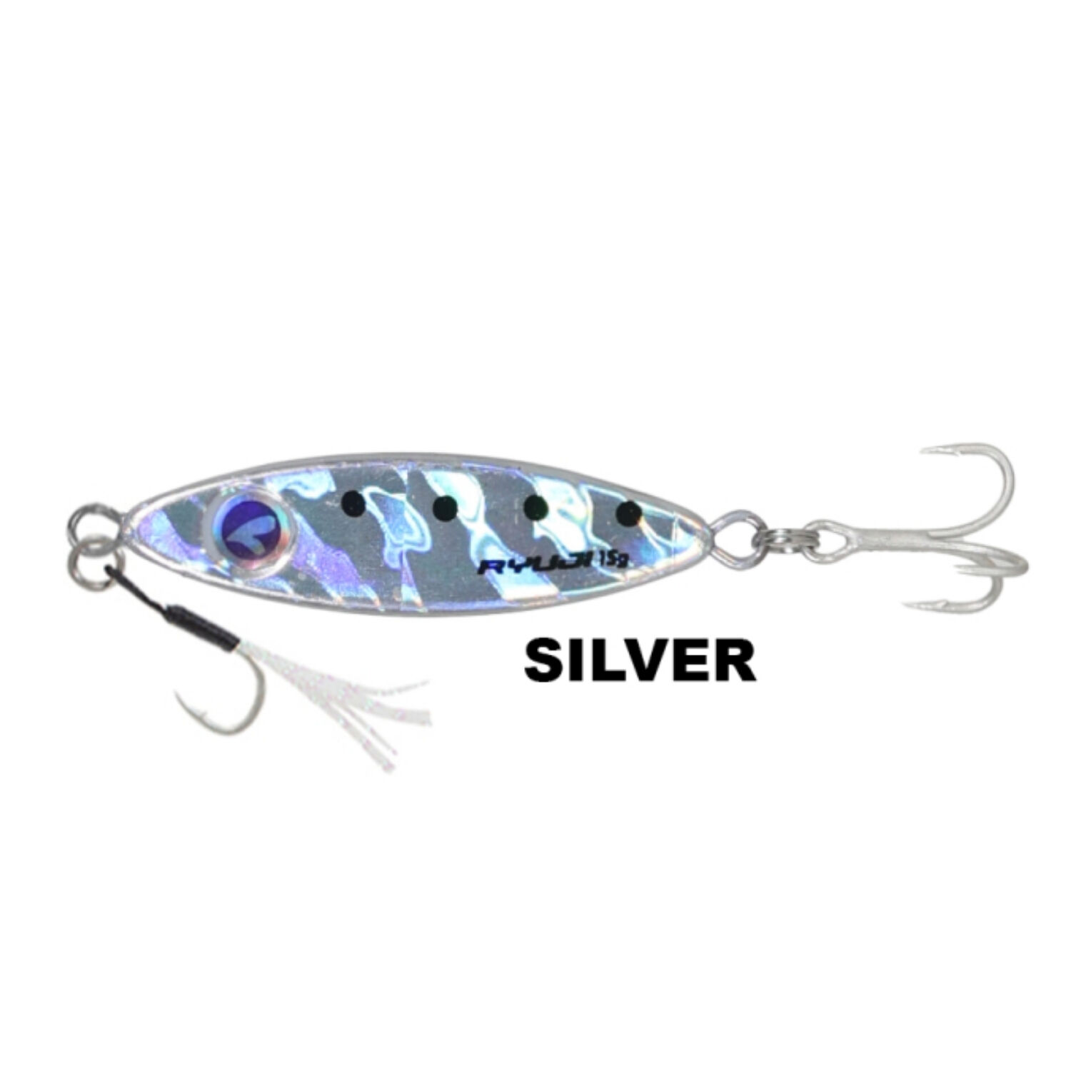 Metal Jig Yem - Ryuji Zuby - 43mm 15gr - Silver