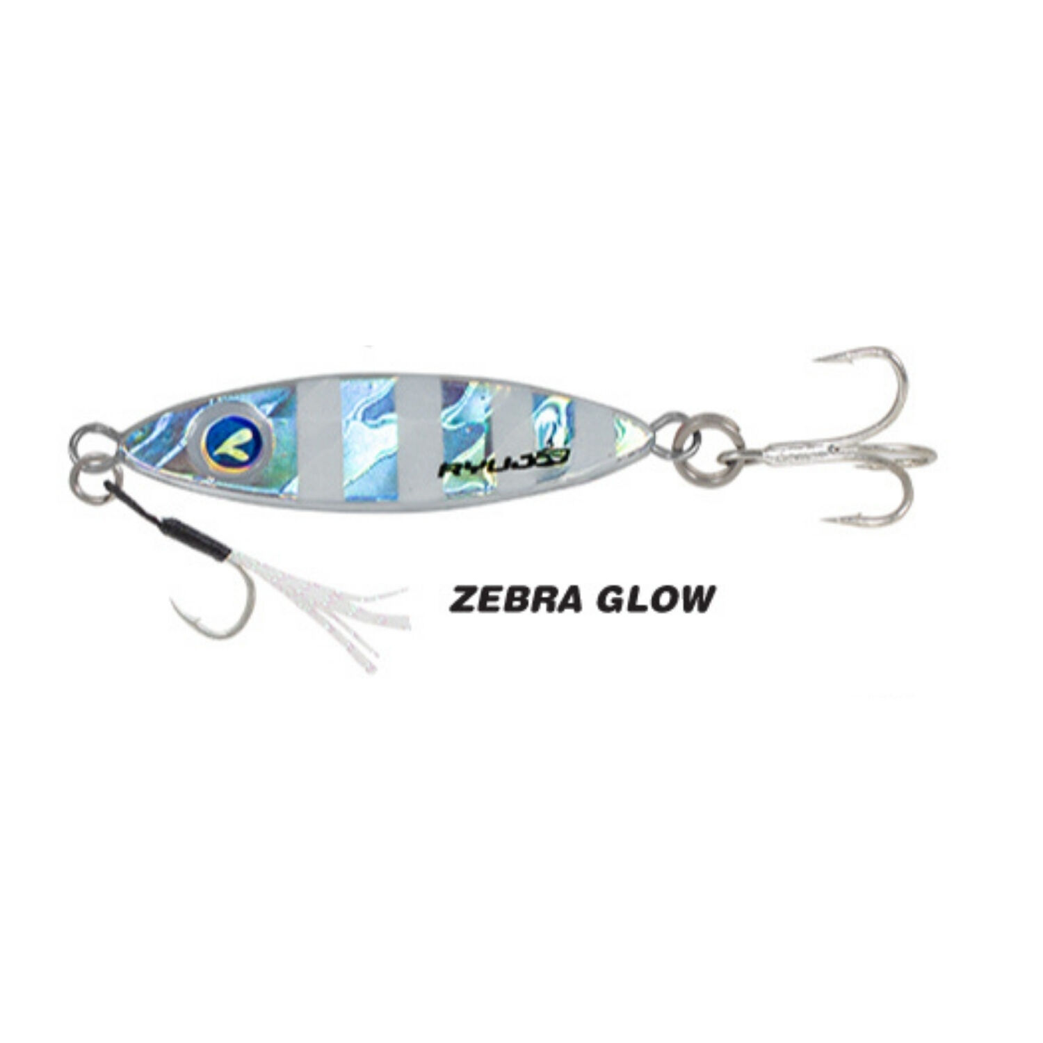 Metal Jig Yem - Ryuji Zuby - 43mm 15gr - Zebra Glow