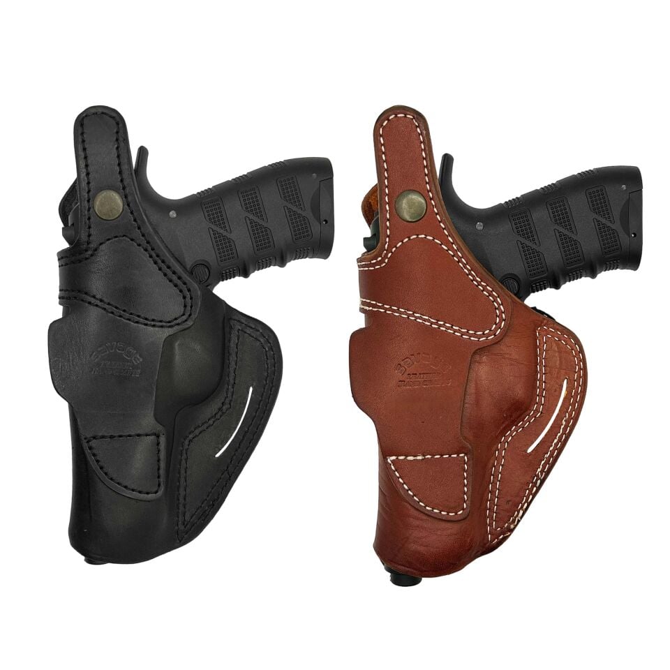Savage Tek Kanat Kelebek Tabanca Kılıfı CZ 75 - Kahve