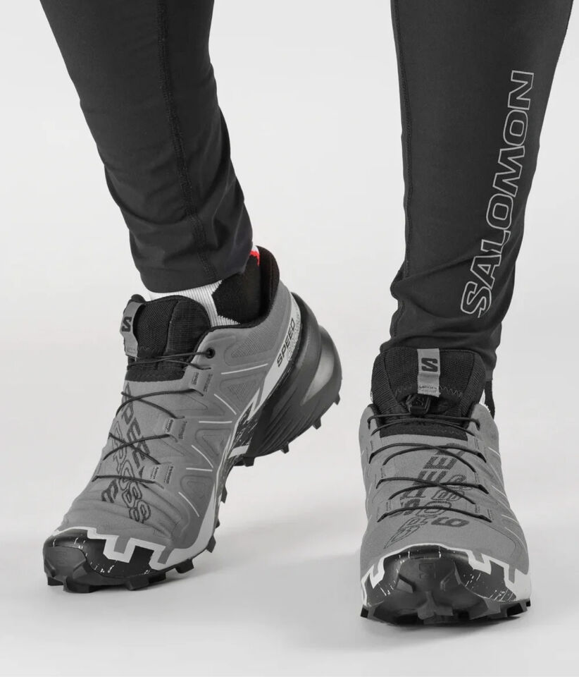 Salomon Speedcross 6 Erkek Koşu Ayakkabısı - Quiet Shade/Black/Pearl Blue