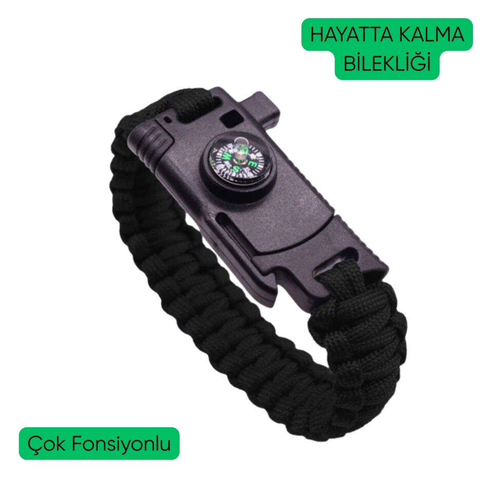 Dağcı ve Kampçılara Özel 5’li Survival Seti