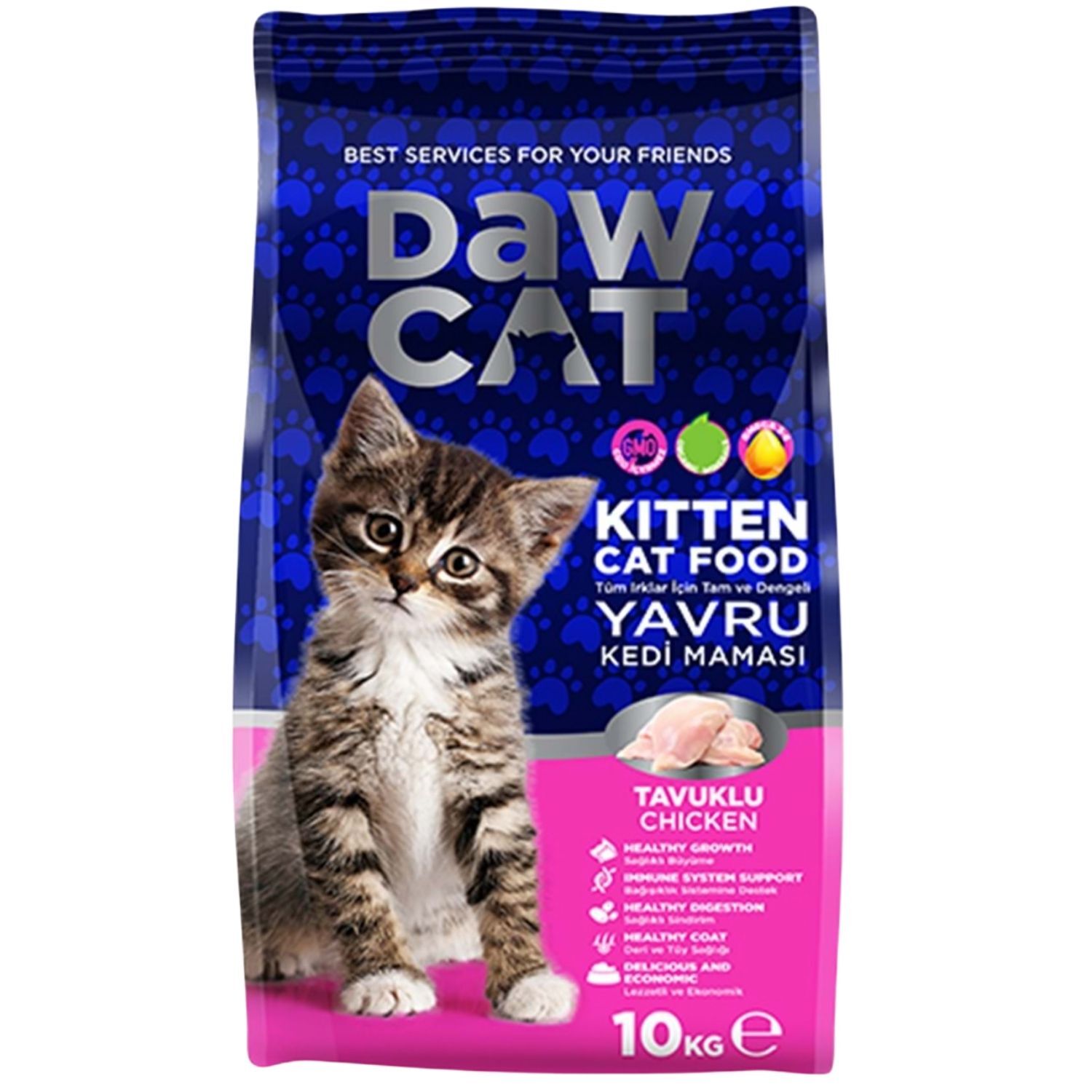 Yavru Kedi Maması - Dawcat - 10 Kg