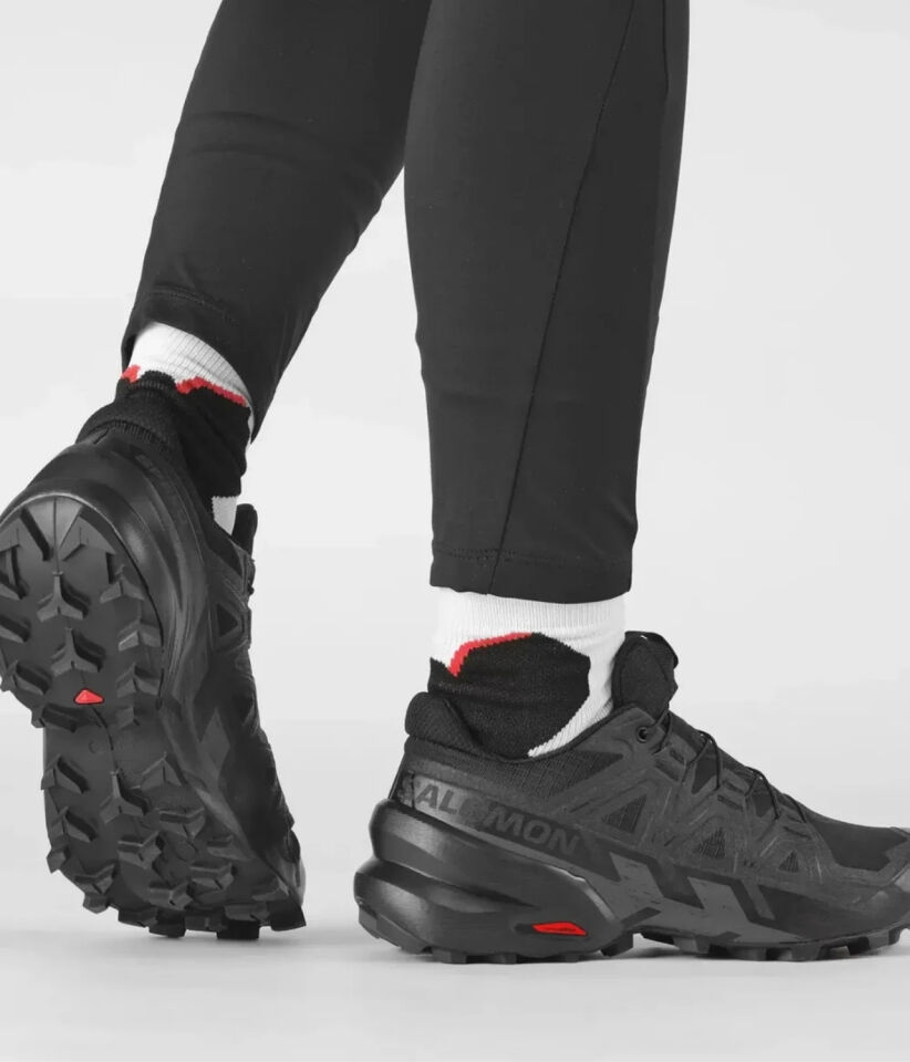 Salomon Speedcross 6 Kadın Koşu Ayakkabısı - Black/Black/Phantom