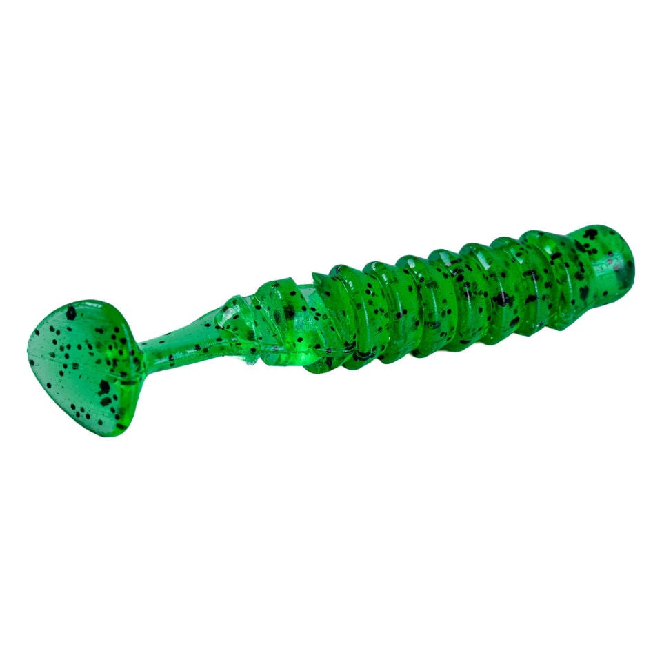 Silikon Kurt Yem - 1,5g 45mm - Fishack - 10 Adet - Yeşil