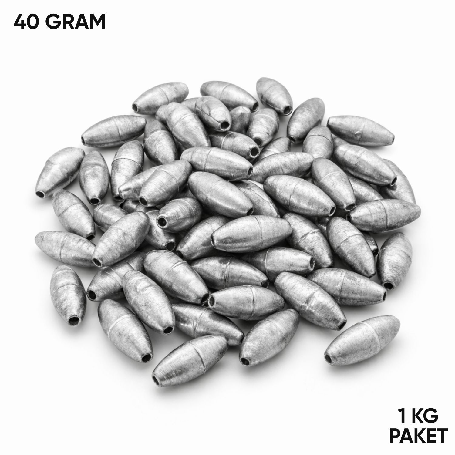 Gezer Olta Kurşunu - Zeytin Kurşun - 40 Gram - 1KG