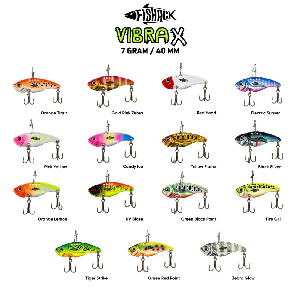 Vibrasyon Yem - LRF/Spin Jig - Fishack VibraX - 7g 40mm