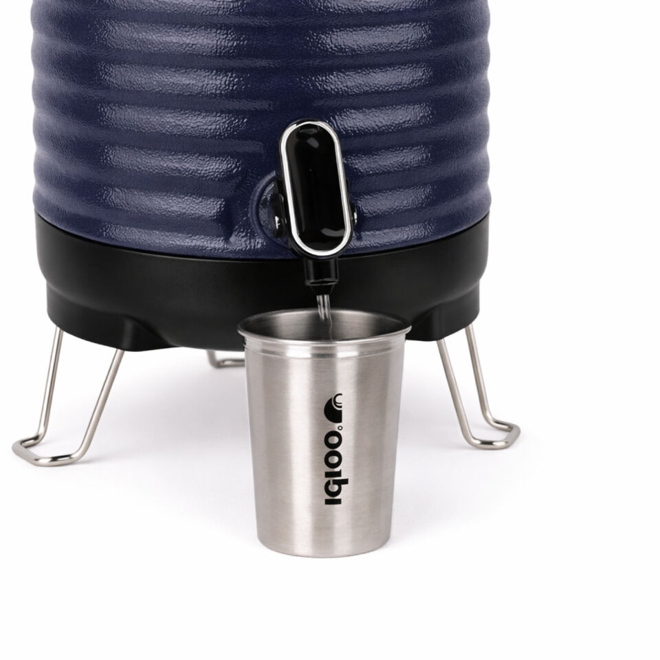 Çelik Family Termos - Igloo - Barrel - 5 lt - Lacivert - 205865