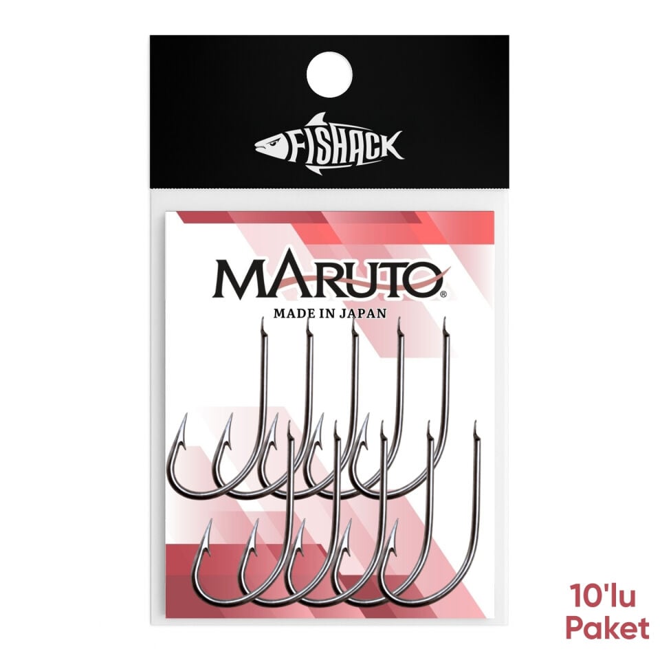 Olta İğnesi - Maruto - 1220 - Nikel - No:7 (10'lu Paket)